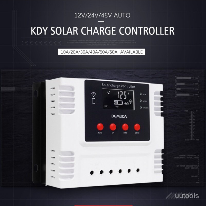 New 12V/24V/48V AUTO Solar Controller 60A Solar Power Inverter ...