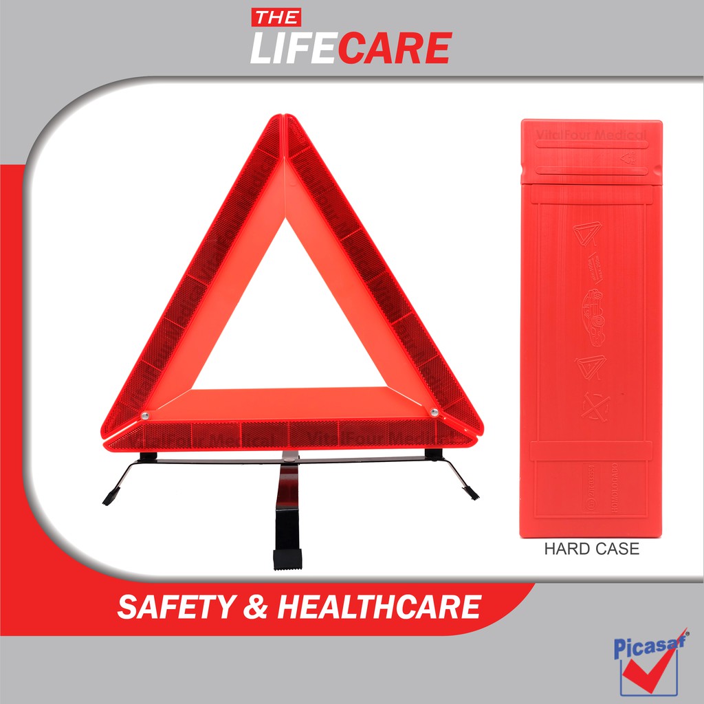 Car Safety Triangle Warning Safety Road Sign Emergency Triangle Kit