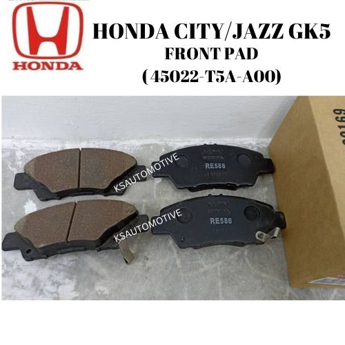 ORIGINAL HONDA CITY T9A JAZZ GK5/T5A FRONT BRAKE PAD /DISC PAD 45022