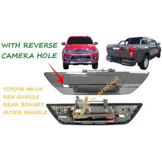 TOYOTA HILUX REVO GUN125 GUN126 OEM REAR GATE BOOT BONNET HANDLE Within ...