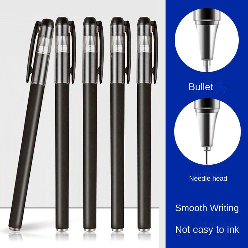 Neutral pen ball pen 0.5 mm pen carbon pen 10 exam-specific office ...