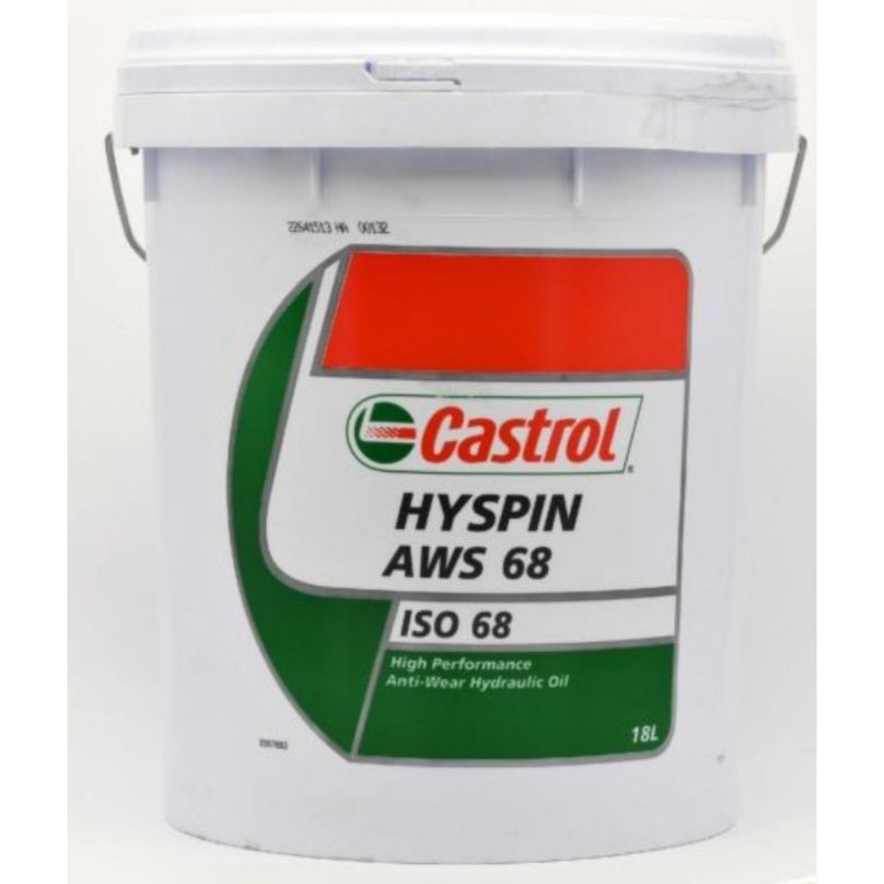 18L Castrol AWS68 Hydraulic Oil | Shopee Malaysia