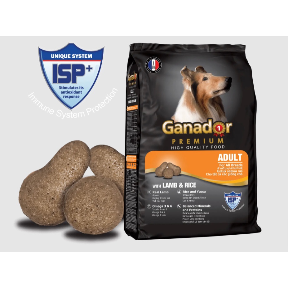 GANADOR DOG FOOD 20KG REAL PROTEIN SALMON RICE LAMB RICE Shopee Malaysia