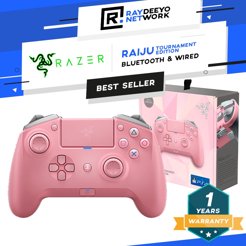 Razer Raiju Tournament Edition (Quartz Pink) [Bluetooth