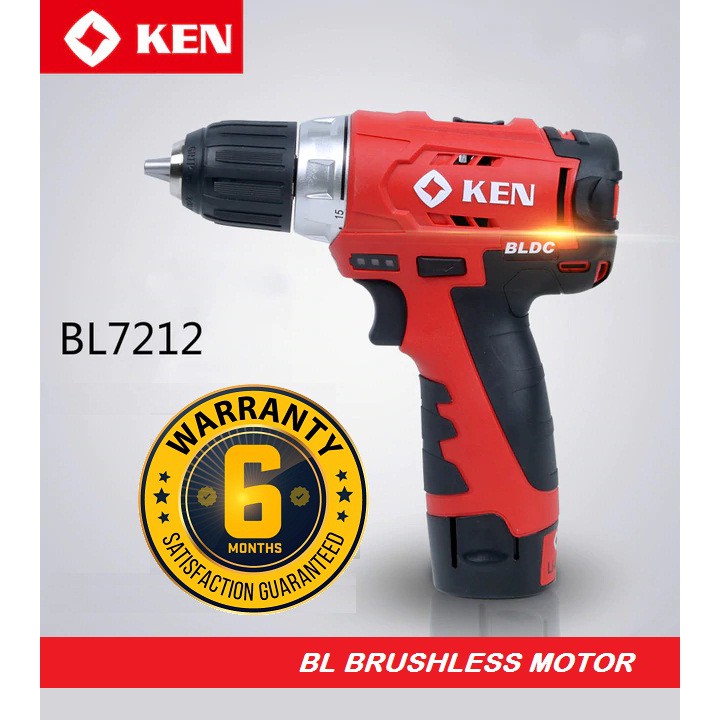 Ken Professional 12V BL Brushless Cordless Drill Driver Shopee