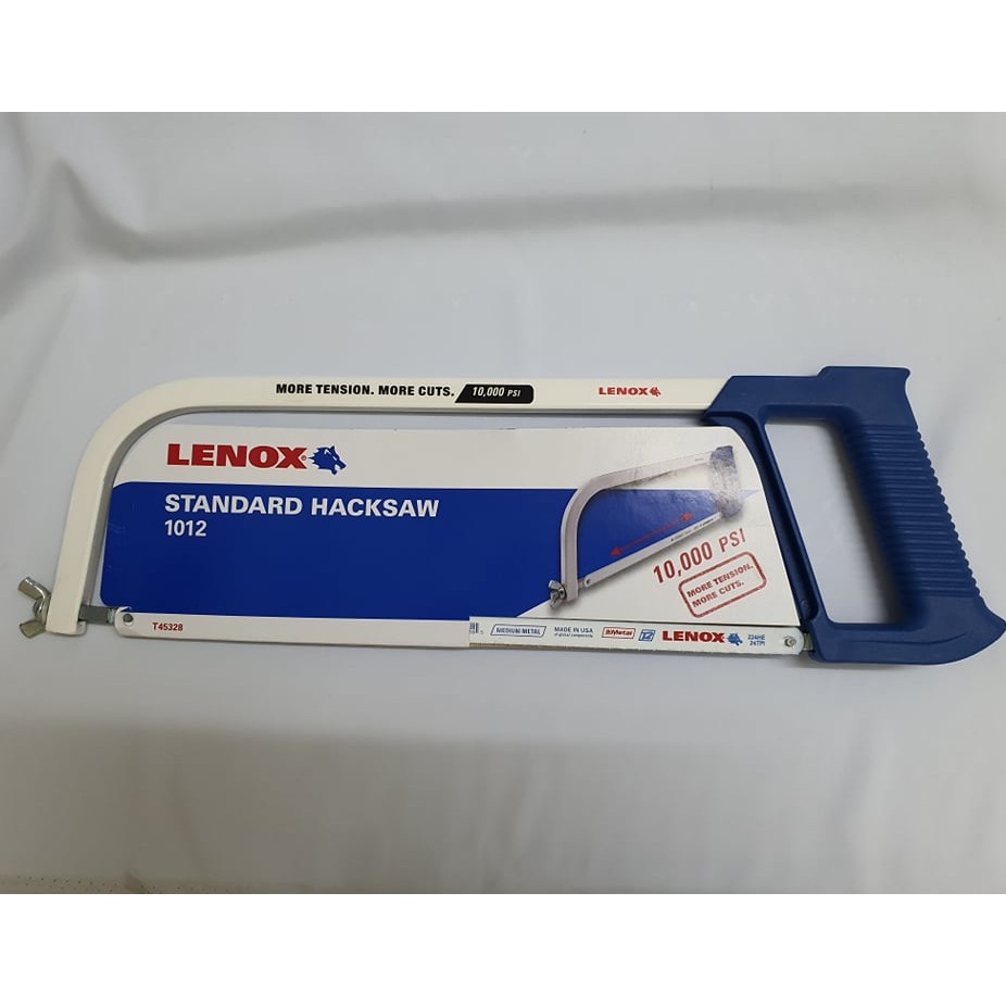 LENOX STANDARD HACKSAW/ GERGAJI BESI/ METAL HACKSAW Shopee Malaysia