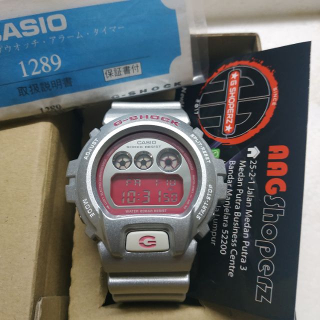 G Shock Original DW6900CB8 module 1289 Rare