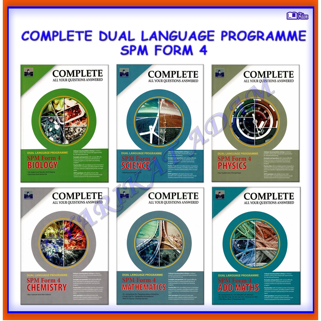 [ADM] BUKU RUJUKAN: COMPLETE DUAL LANGUAGE PROGRAMME SPM FORM 4 ...