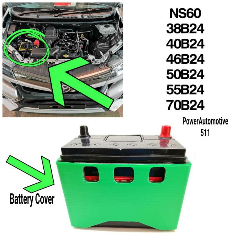 NS60 NS60S NS60LS NS60R B24R B24L 38B24 40B24 46B24 50B24 55B25 70B24
