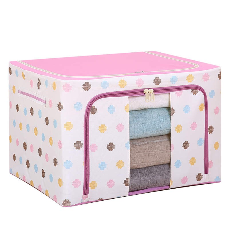 🔥Ready Stock🔥 Foldable Oxford Cloth Storage Box Steel Frame 66L/72L ...