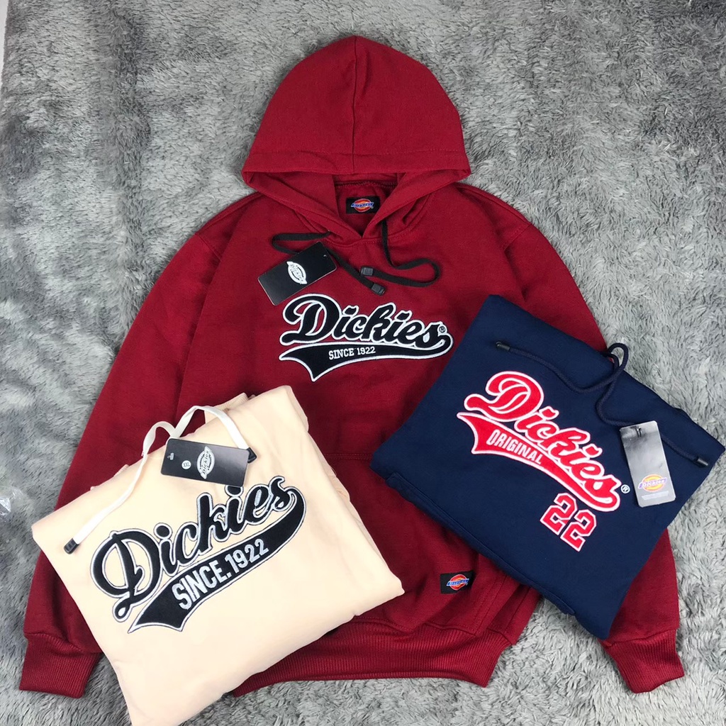 Dickies SINCE 1922 ORIGINAL HOODIE DICKIES DICKIES SINCE 22 Men Women SIZE M XXL Jacket SWEATER HOODIE DICKIES Men Women PREMIUM LIKE ORI Thick FULL