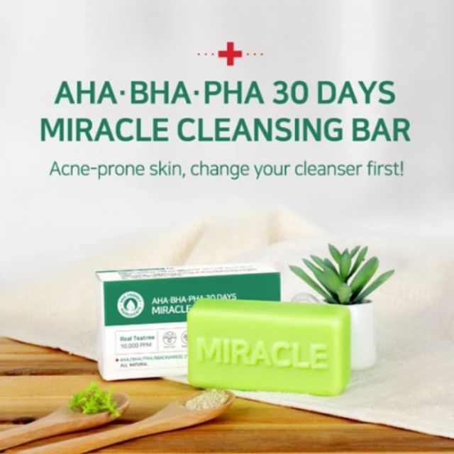 SOME BY MI AHA BHA PHA 30 Days Miracle Cleansing Soap Bar -106g ...