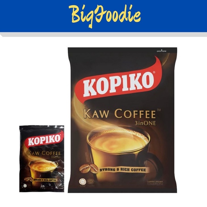 [BFD] Kopiko Kaw 3 in One Instant Coffee 20gm x 35sachet Shopee Malaysia