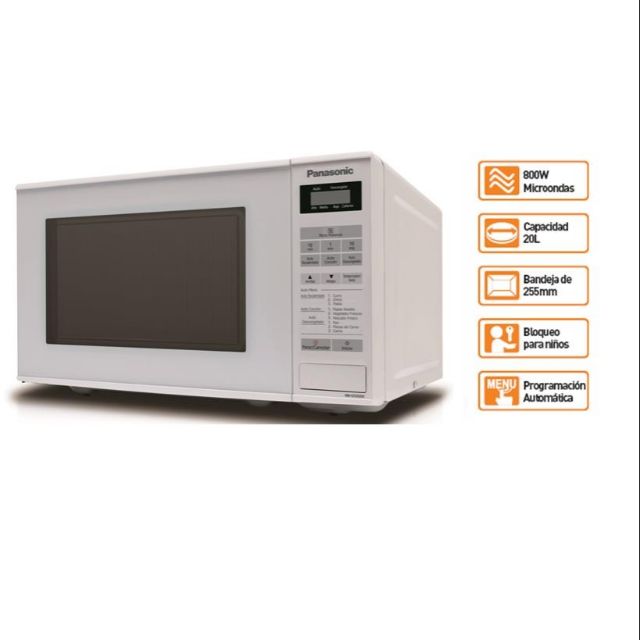 PANASONIC NNST253W MICROWAVE OVEN 800W 20 Litre Liter Shopee Malaysia