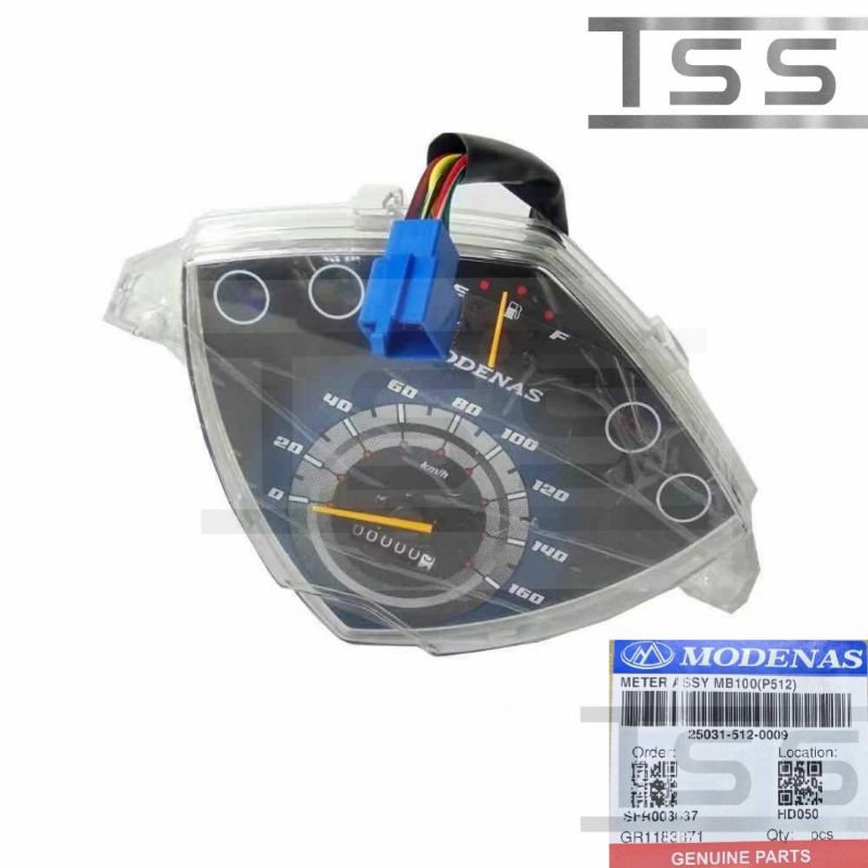 MODENAS CT100 METER ASSY | Shopee Malaysia