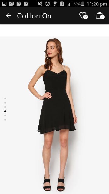 Cotton On Krissy Dress Shopee Malaysia