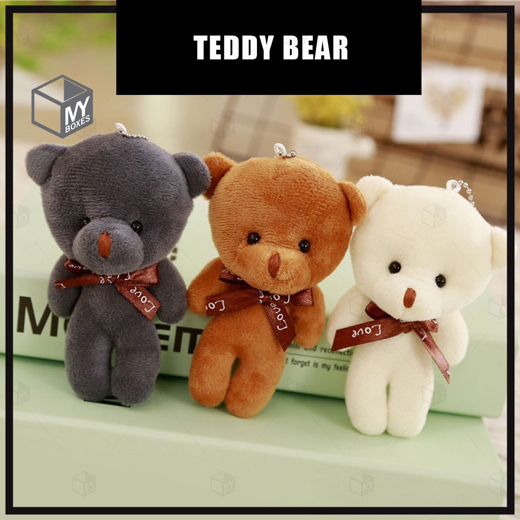 Teddy Bear Mini Bear Cute Small Size Bear Suitable for Bouquet Gift DIY ...