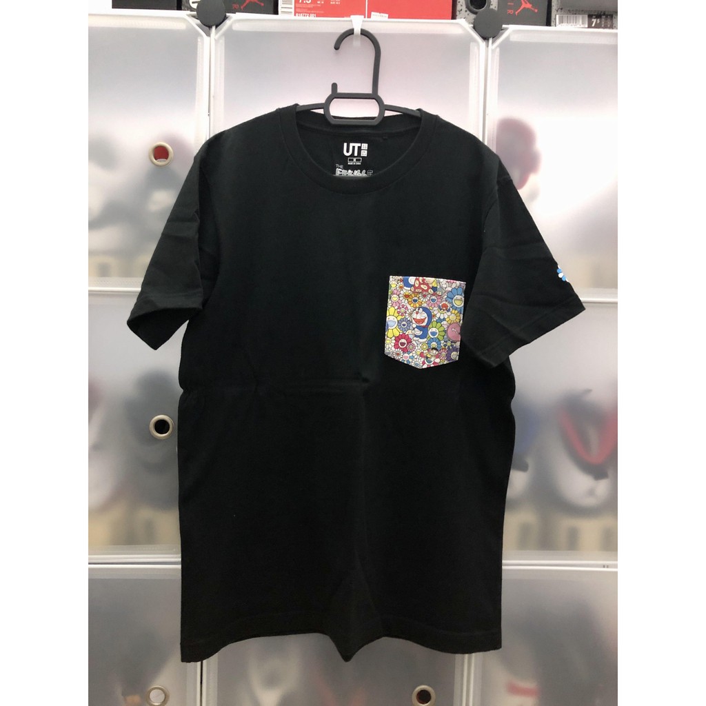 ORIGINAL) Takashi Murakami x Uniqlo x Doraemon T-shirt Shopee