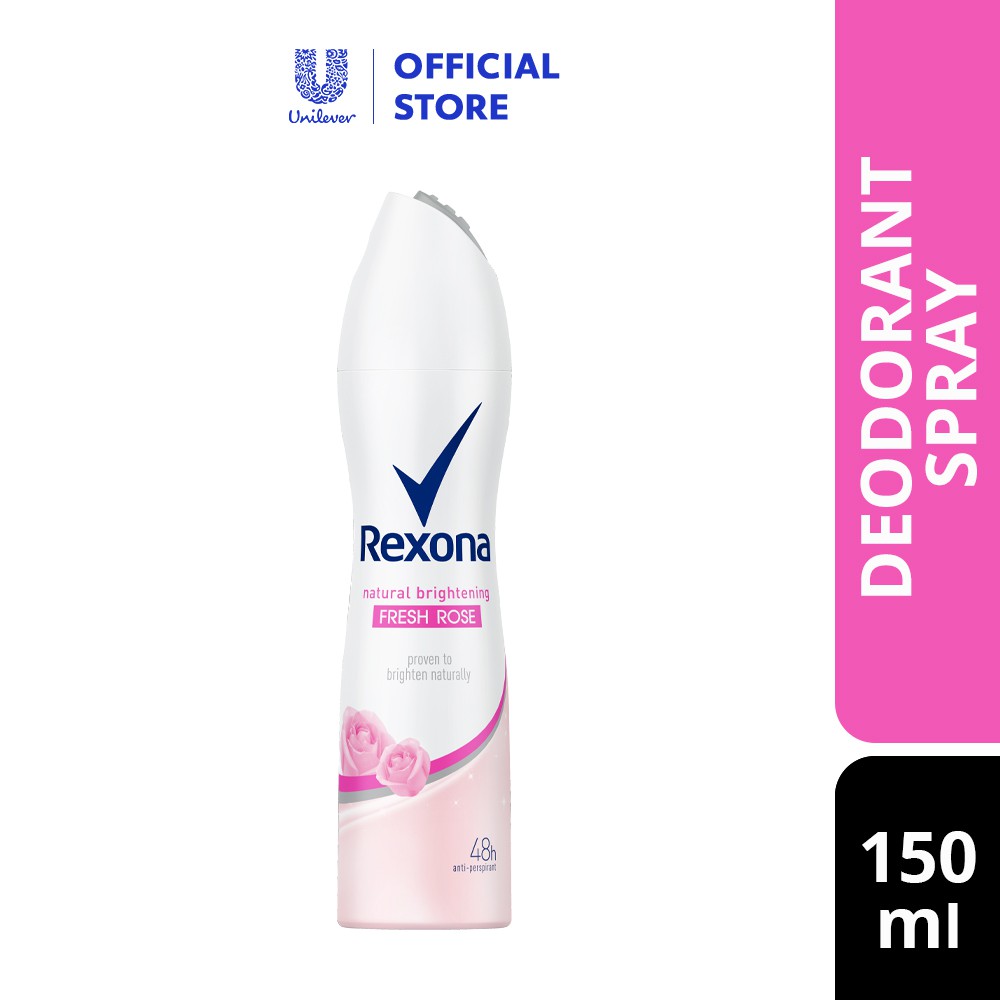 REXONA DEODORANT SPRAY FRESH ROSE (135ML)