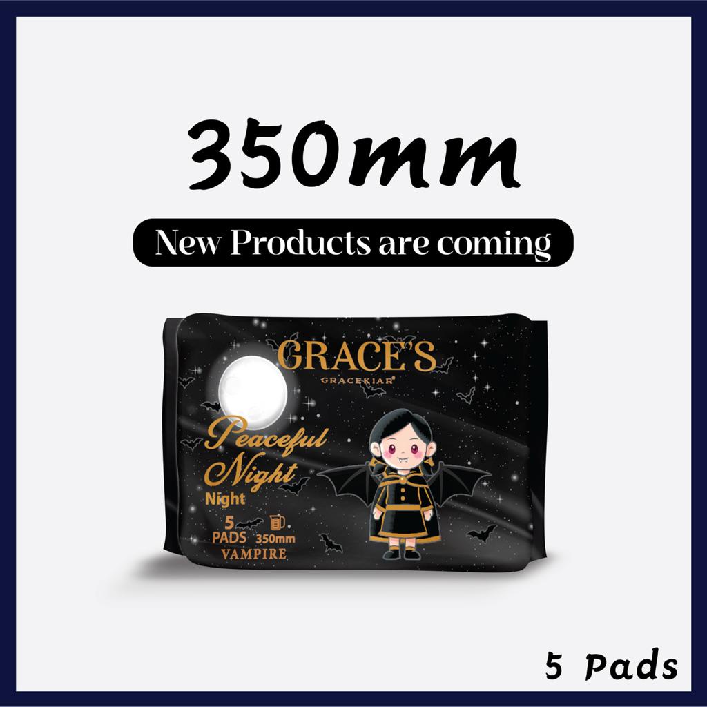 350mm Night Use Grace S Graphene Sanitary Pad Single Pack Shopee   06eafd22e814b1cf55f16120656ecbbc