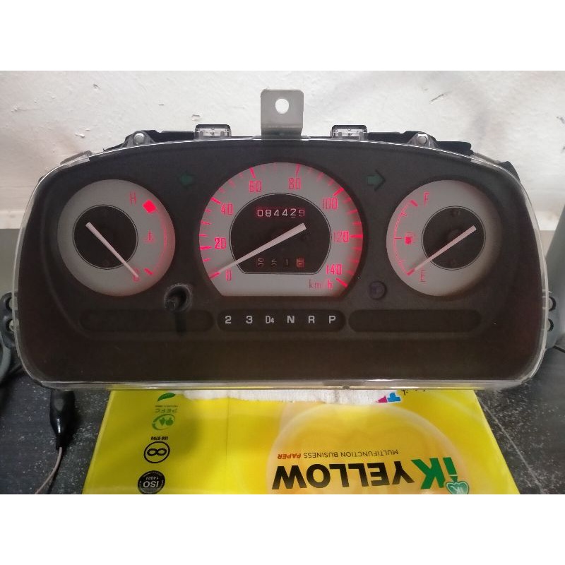 meter auto Kelisa Kenari no rpm . ( lampu led merah ) . | Shopee Malaysia