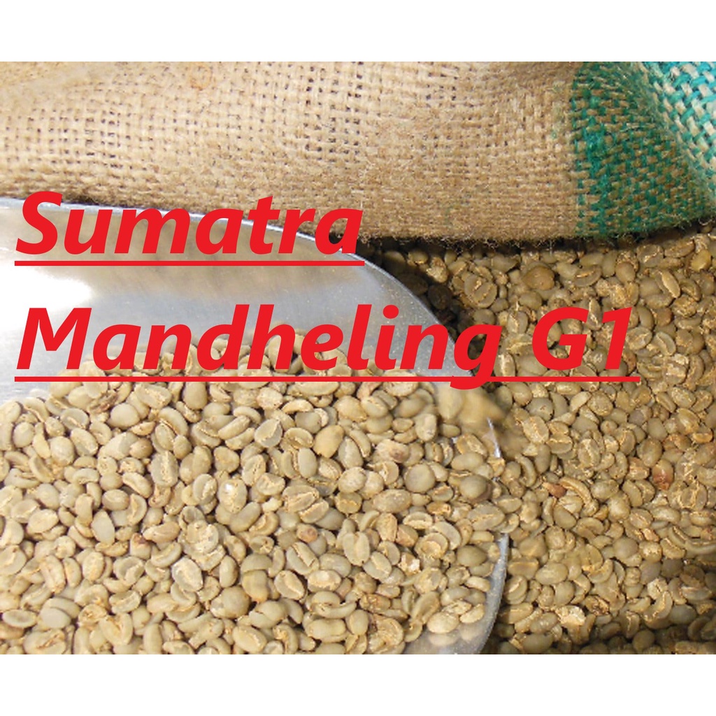 Indonesia Sumatra Mandheling Gr1 Hand Picked Green Coffee Bean 1KG
