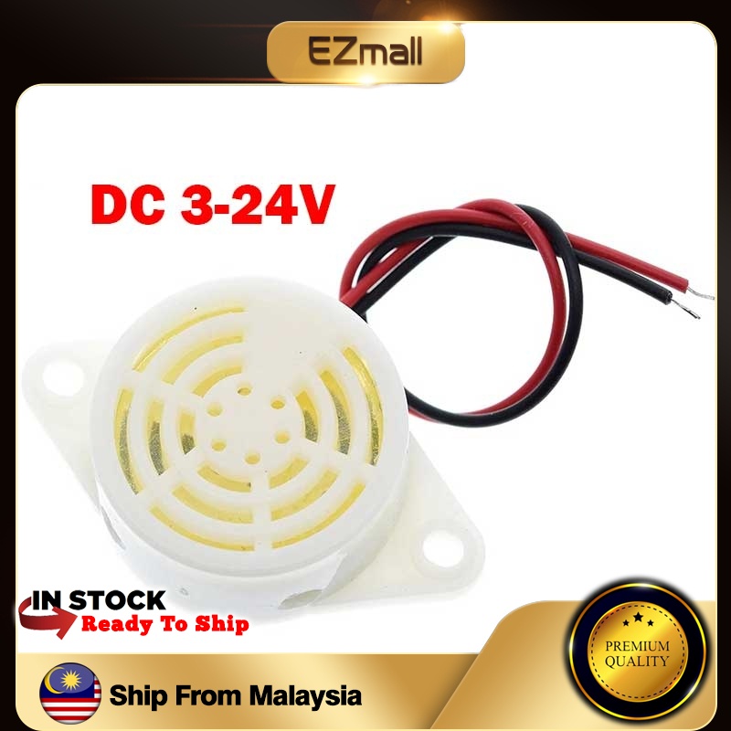 SFM-27 Active buzzer High-decibel 3-24V 12V 95DB Electronic Buzzer Beep ...
