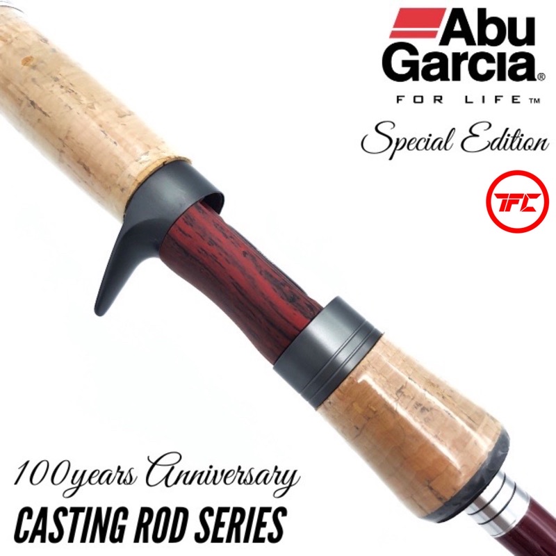 ABU GARCIA 100 Years Anniversary Fishing Rod Baitcast & Spinning | Shopee  Malaysia