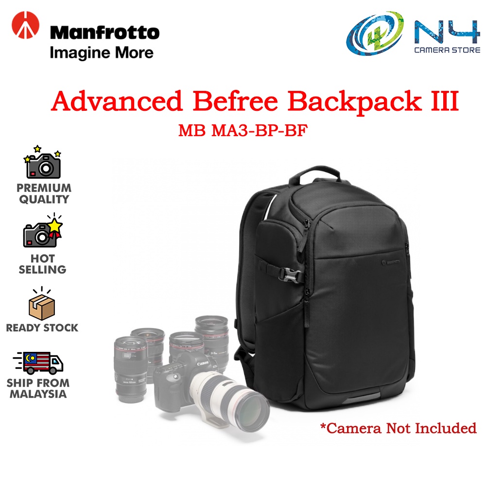 Manfrotto befree backpack hot sale