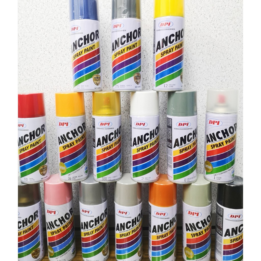 DPI Anchor Aerosols Spray Paint 400ml Shopee Malaysia