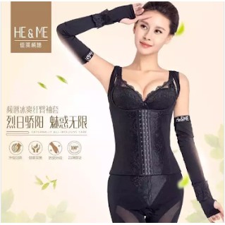 He&Me Spectrum Slimming Oversleeve 频谱纤臂袖套 | Shopee Malaysia
