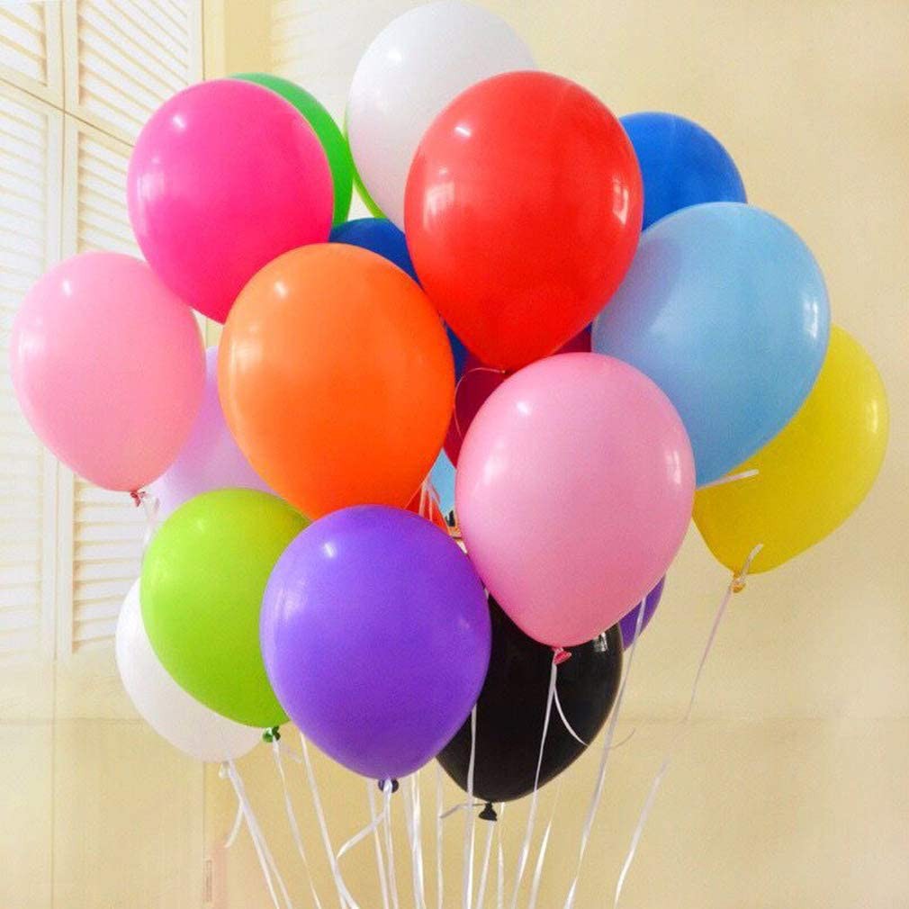 Ballon Solid Round Shape Balloons 10inch | Shopee Malaysia