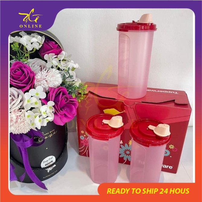 Tupperware 650ml Large Stor Pour Gift Hadiah Set Untuk Ibu Guru Cikgu ...