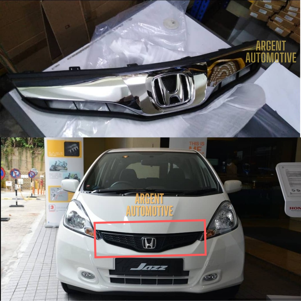 Honda Jazz (GE8) 2011/2012/2013 TFO Front Grill with Logo Emblem ABS ...