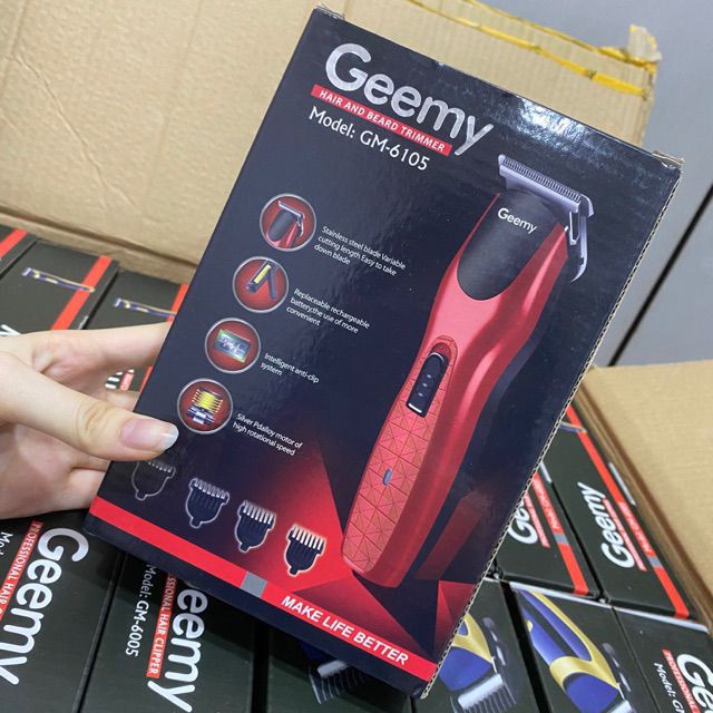 Geemy GM 6105 HAIR & BEARD CLIPPER PROFESSIONAL HAIR clipper ...