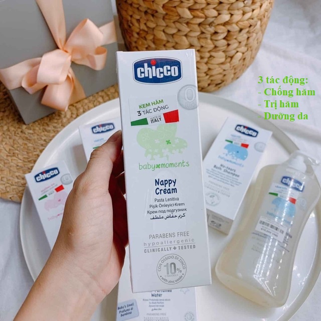 Chicco 3Italian Diaper Rash Cream 0m + 100ml Shopee Malaysia