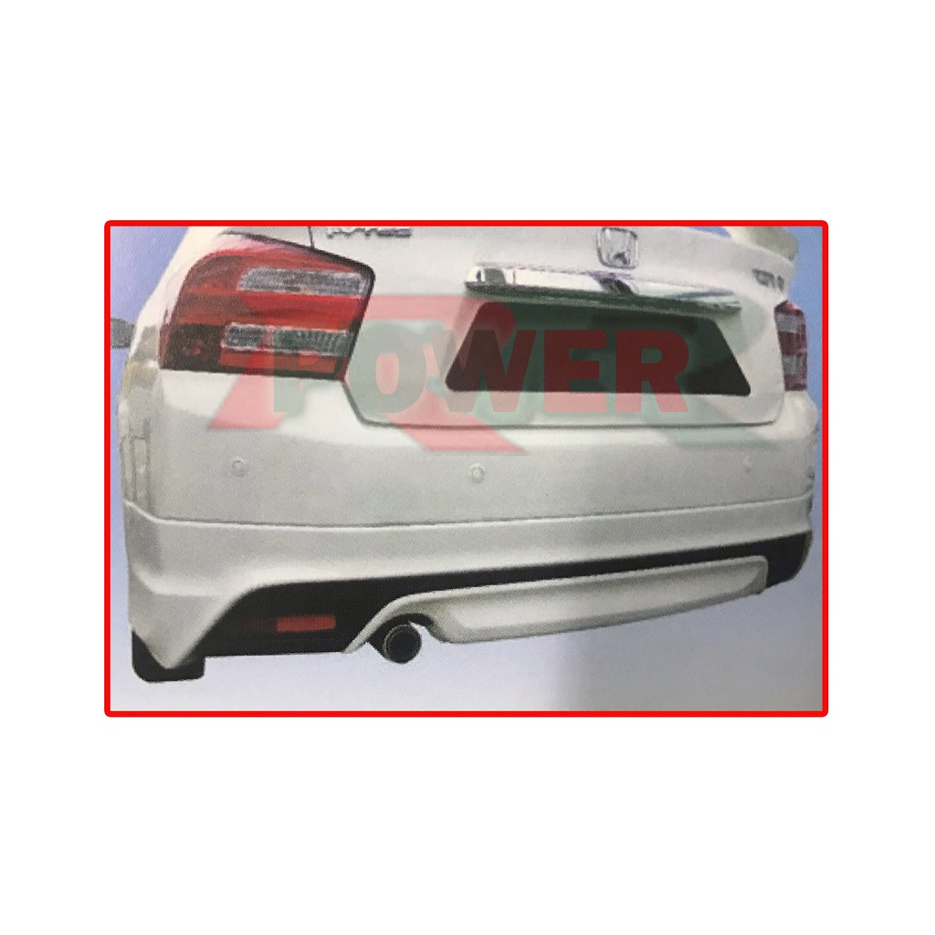 Honda City TMO 5th Gen (2012 Model) MDL Rear Back Bumper Skirt Skirting