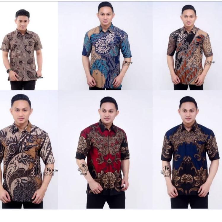 (Goods Code 7899) BATIK Shirt Men ORIGINAL Short Arm BIG SIZE MLXL