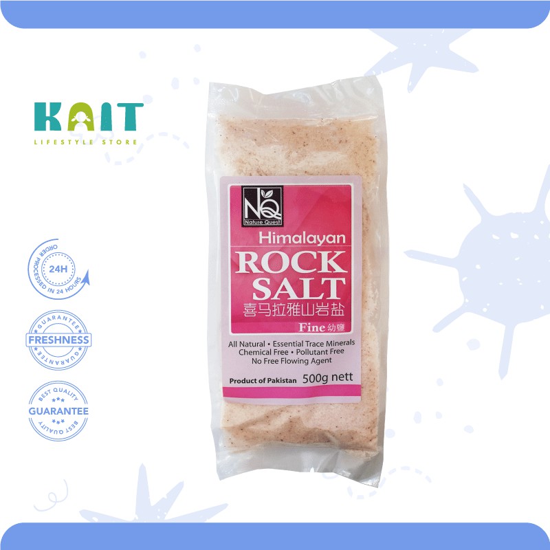 NQ HIMALAYA ROCK SALT FINE Iodized(500G) Shopee Malaysia