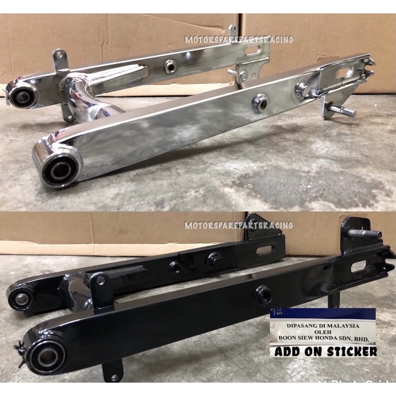 HONDA EX5 DREAM DAN EX5 HIGH POWER SWING ARM HEAVY DUTY BLACK CHORME ARM Shopee Malaysia