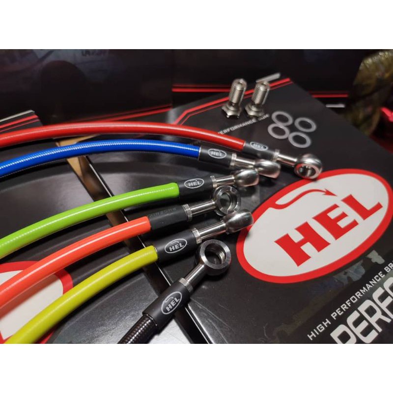 Honda ADV150 ORIGINAL 100% HEL Performance Steel Brake HOSE FOC Hel ...