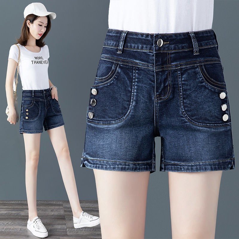 Shorts in denim in stile workwear - Abbigliamento 1ABJ7E