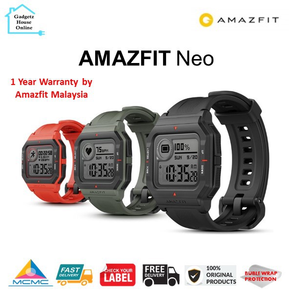 Amazfit Neo 1 Year Warranty by Amazfit Malaysia Shopee Malaysia