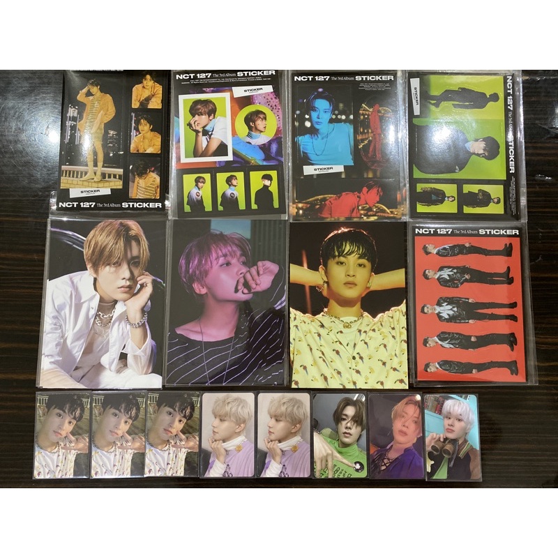 Nct Sticker Album Photocard Pc Sticky Seoul City Pb Taeyong Mark Yuta Haechan Jaehyun