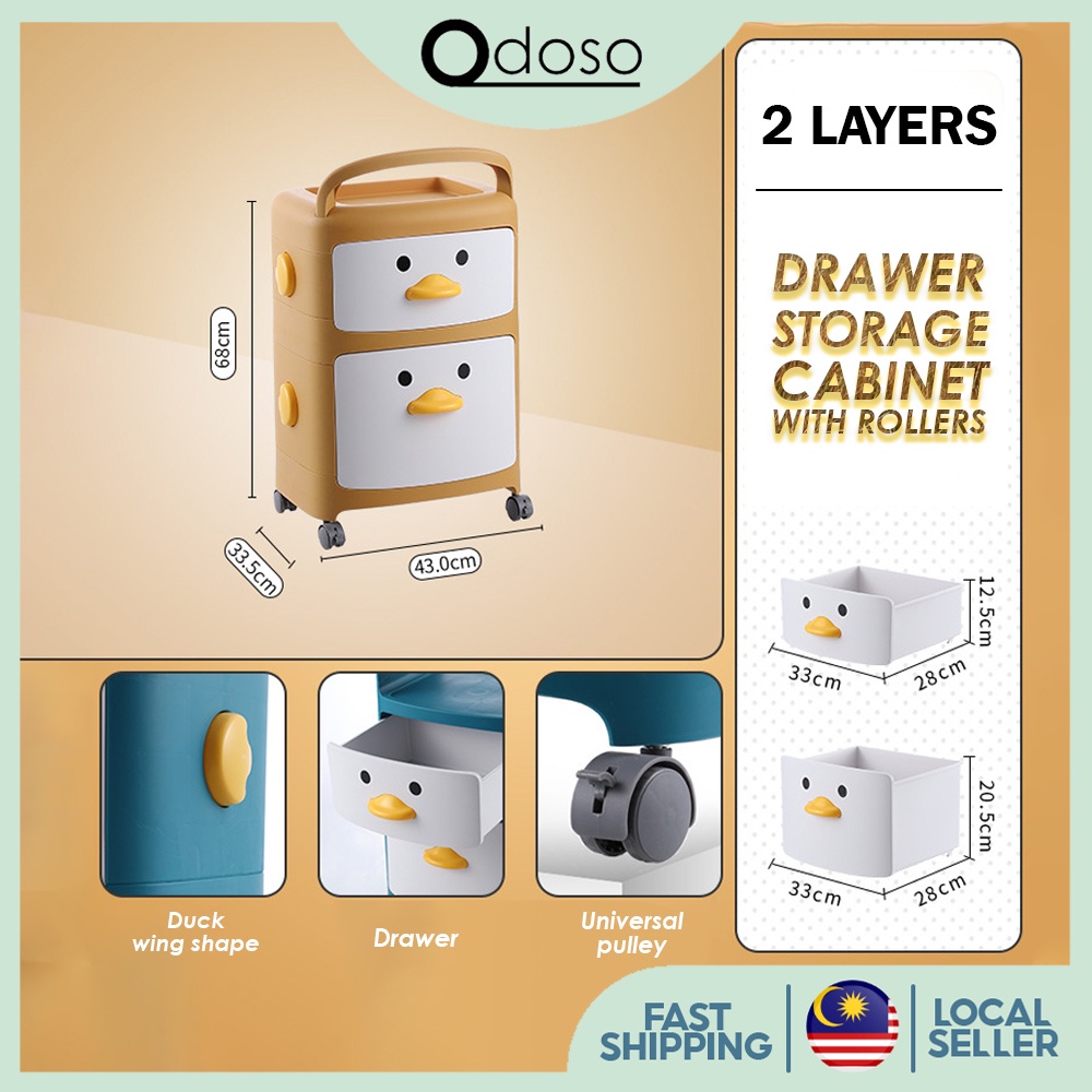 SW010 Cartoon Theme Drawer Storage Cabinet with Lock Storage Drawer ...