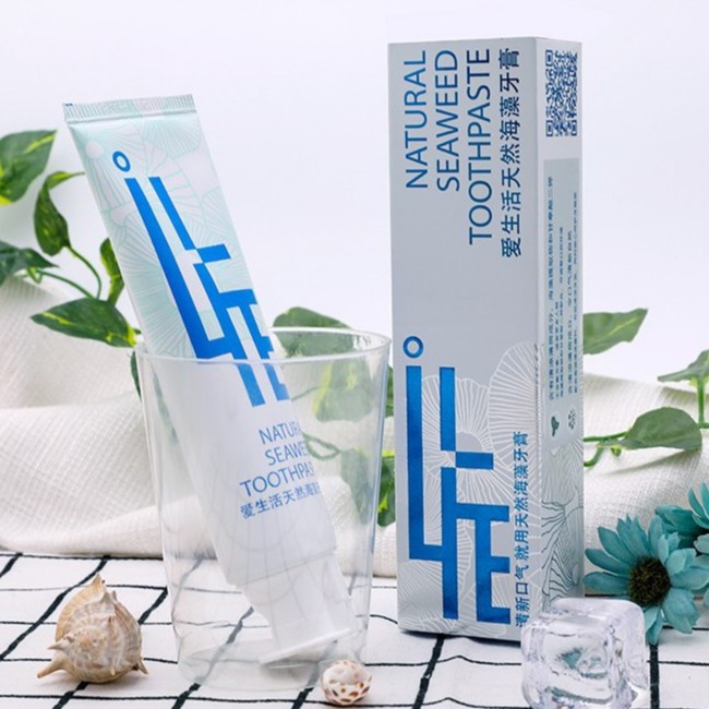 Ilife Natural Seaweed Toothpaste 爱生活天然海藻牙膏 | Shopee Malaysia