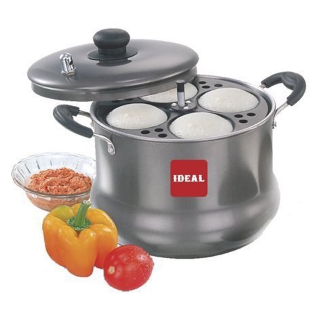 Ideal Nonstick Idly Maker Chubby Small-16 Idlies Induction Base ...