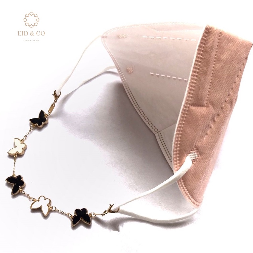 Korean Mask Extender Ear loop Extender Hijap Mask Strap Mother of Pearl ...