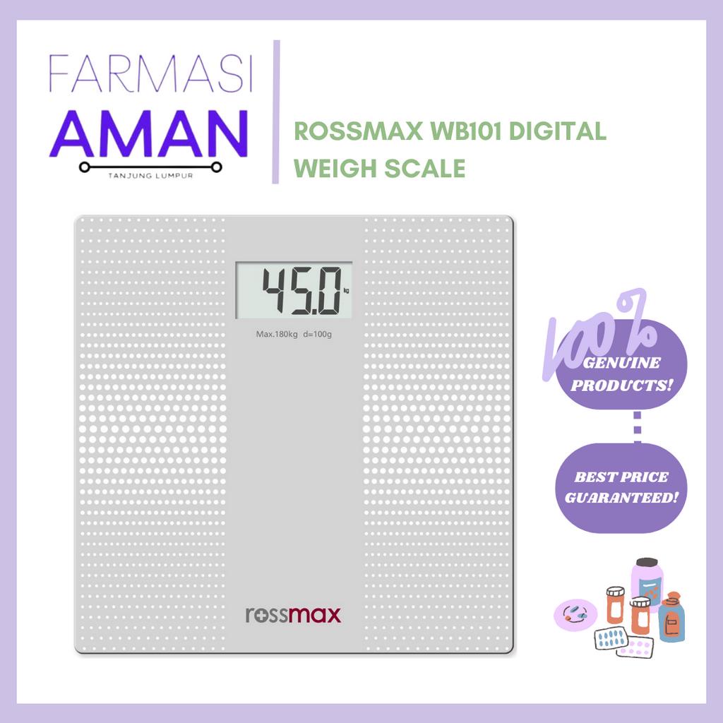 Rossmax Prevention WB101 Glass Personal Scale | Shopee Malaysia