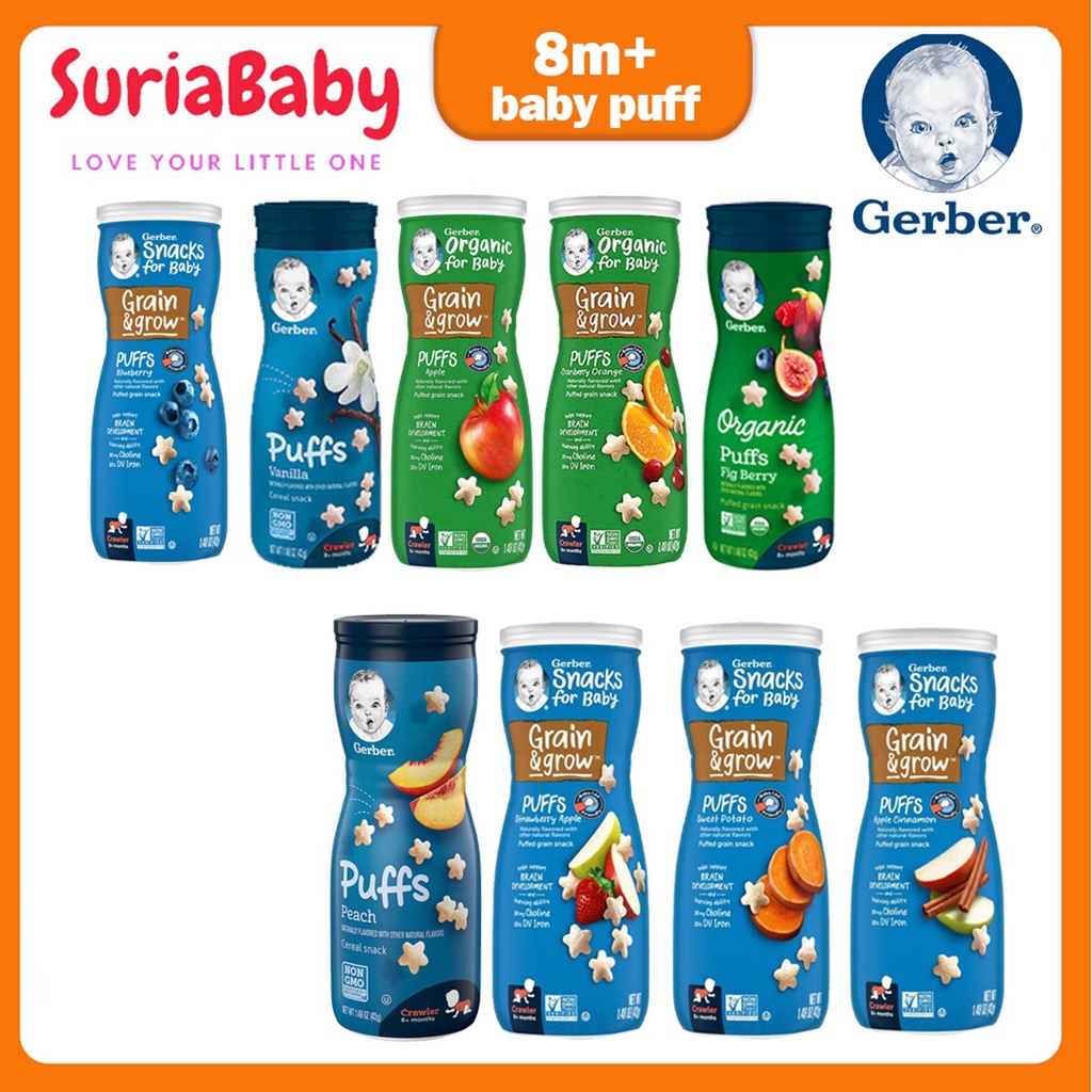 Gerber store puff halal